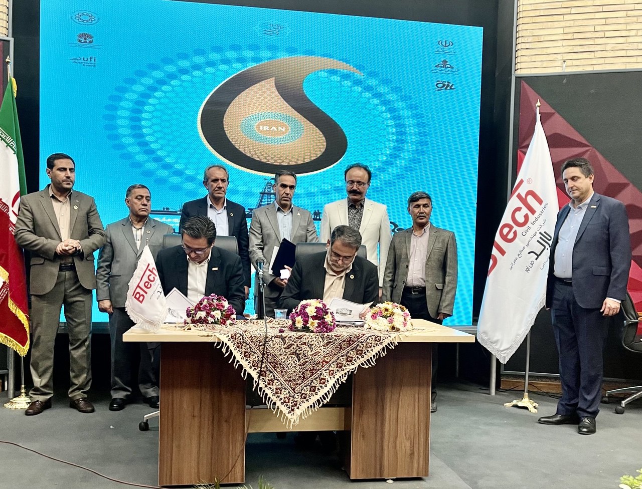 قرارداد خط لوله 10 اینچ شرکت بهره برداری نفت و گاز گچساران امضا شد.